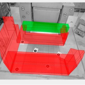 Über den Safety-Eye-Configurator lassen sich Warn- und Schutzräume einfach einrichten und bei Bedarf anpassen. 