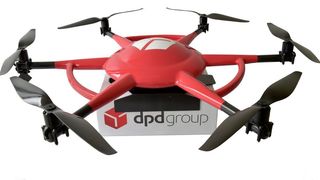 Die erste Zustelldrohne im Linienbetrieb wurde von DPD seit Juni 2014 kontinuierlich weiterentwickelt. (TDB)