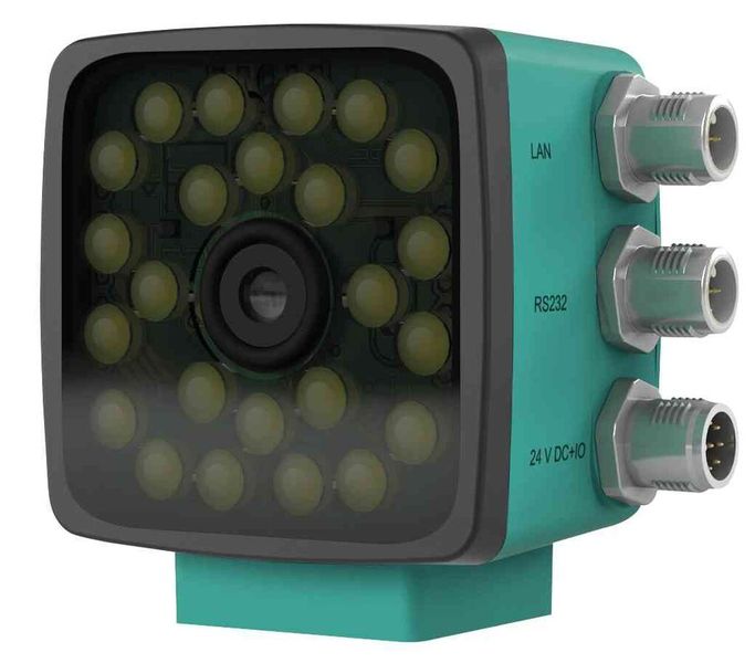 OPC120P: hervoragende Leseperformance bei spiegelnden Oberflächen durch Polarisationsfilter-Technologie (Bild: Pepperl+Fuchs)