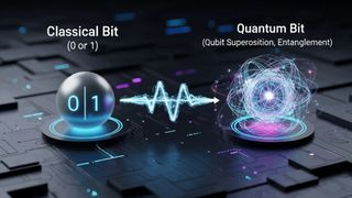 Quantencomputer benötigen extreme Kühlung auf Temperaturen nahe dem absoluten Nullpunkt, um Qubits stabil zu halten. (Bild: © satria – stock.adobe.com)