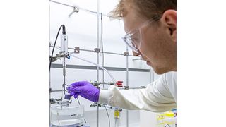 The team's hydrogen evolution photocatalysts (HEPs) exhibited hydrogen evolution rates an order of magnitude beyond what is currently achievable with single-component inorganic HEPs.  (Kaust)