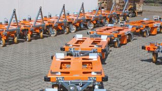 Die Flipper-Serie soll eine bewegliche Alternative zu Gabelstaplern bieten. (Bild: MK-Lietz)