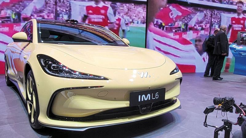 Aber MG kann auch Luxus, bzw. der SAIC-Konzern. In Genf wurde das Premium-Fabrikat IM vorgestellt. (Bild: SP-X)