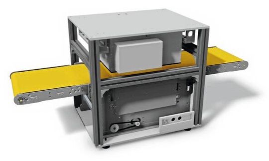 Der Millimeterwellen-Scanner Sammi detektiert Fremdkörper und Fehlstellen in Materialien in der Qualitätssicherung.(Bild:  Fraunhofer FHR)