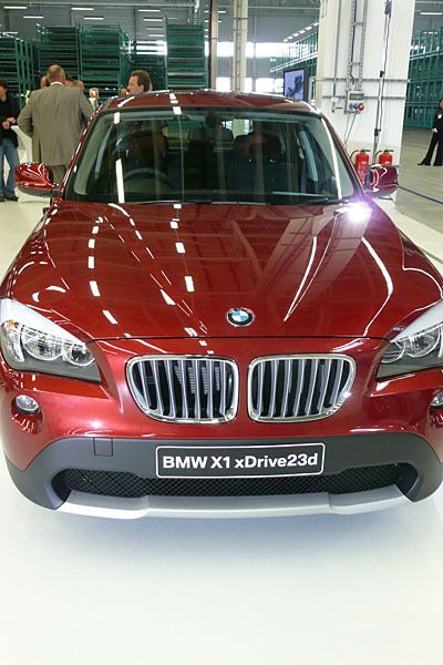 Der BMW X1 xDrive 23d wurde für die zahlreichen Gäste in Leipzig präsentiert. (Archiv: Vogel Business Media)