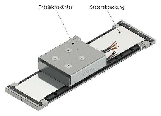 Unter anderem steht eine neue Statorabdeckung aus Edelstahl zum Schutz vor mechanischer Beschädigung zur Verfügung. (Bild:  HIWIN)