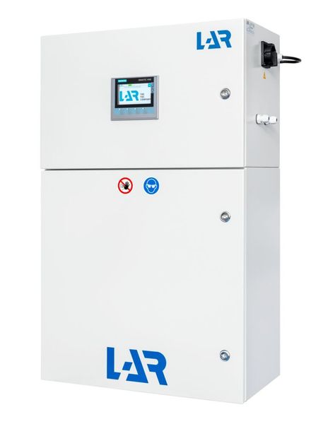 LAR’s total organic carbon analyzer is suitable for a variety of applications and types of water such as pure water, drinking water, boiler feed water, condensate return, and wastewater. (LAR Process Analysers)