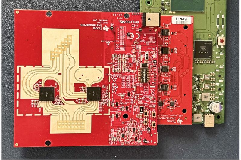 Bild 2:  Gesamtansicht der Hardware-Implementierung.(Bild:  TI)