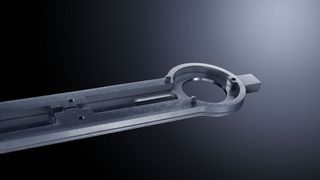 Holm von einem OP-Tisch:  Der Holm der Kopfplatte ist eine Konstruktion aus zwei lasergeschweißten Blechen. Bilder: Trumpf (Archiv: Vogel Business Media)