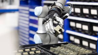 Um sowohl industrielle Abläufe als auch die eigene Zukunft noch besser in den Griff zu bekommen, hat Schunk ein Spin-off aus der Taufe gehoben, das sich um die Entwicklung von humanoiden Greifhänden für Roboter beschäftigt ... (Bild: Schunk)