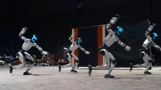 For the live gala show celebrating the New Year festival, Unitree rehearsed an impressive performance with its robots. (Image:Unitree/YouTube)