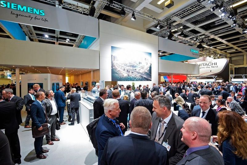 Die Siemens AG auf der Innotrans. (Messe Berlin)