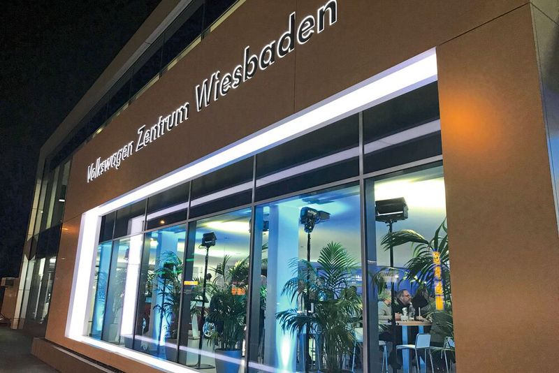 Zur offiziellen Eröffnung am Donnerstagabend sah die Optik des Hauses etwas anders aus. (Bild: Scherer-Gruppe)