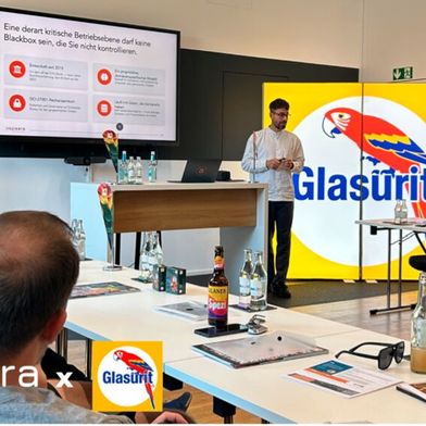 Auf einer Branchenveranstaltung mit Glasurit demonstrierte Aspaara die Neuerungen seiner KI-Planungssoftware. (Bild: Aspaara)