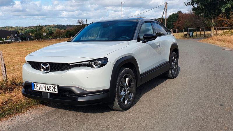 Die Linienführung ist im MX-30 stark reduziert. (Bild: Mauritz/»kfz-betrieb«)