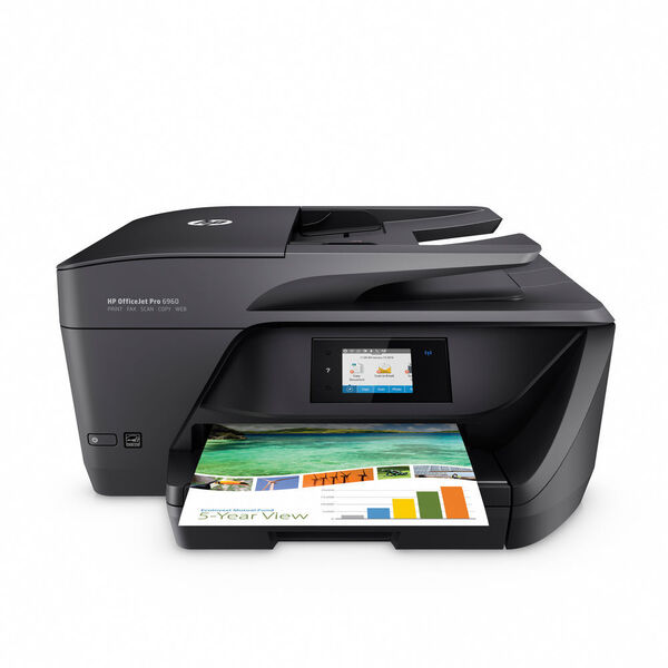 Niedrigere Ansprüche an Druckgeschwindigkeit und -Volumen erfüllt der Officejet Pro 6960 All-in-one. (Bild: HP)