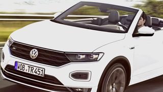 Den T-Roc zeigt VW auf der IAA 2019 in einer Cabrio-Variante.
 (VW)