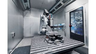 The robotic system sets new standards in robot machining. (Source: Toolcraft)