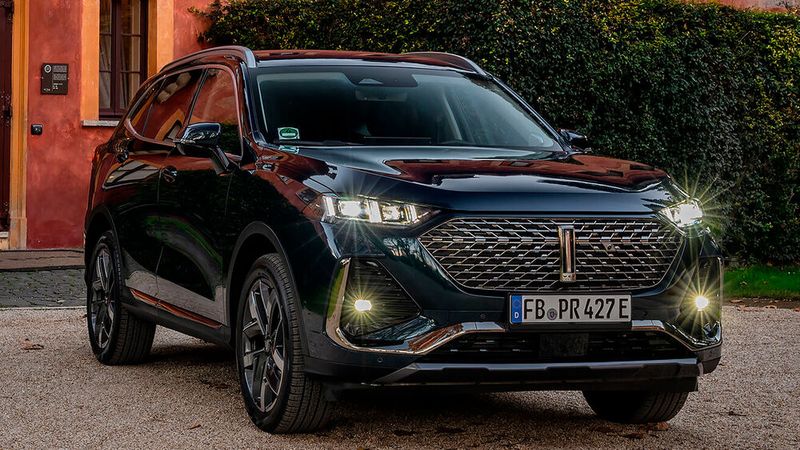 Die Empfindlichkeit einiger Assistenzsysteme des Wey ist allerdings etwas übertrieben. (Bild: GWM)