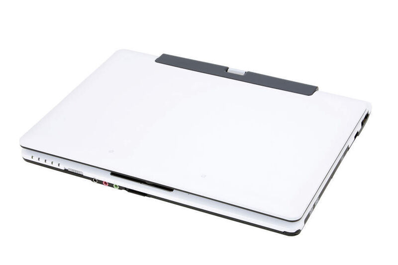 Das Agando-Notebook ist in edlem Weiß lackiert. (Archiv: Vogel Business Media)