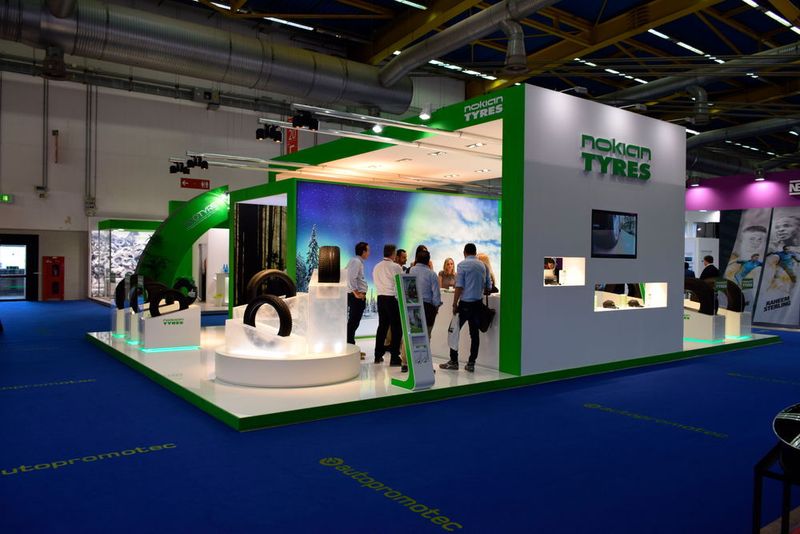 Auch die Reifenindustrie war auf der Autopromotec stark vertreten. (Holz / »kfz-betrieb«)