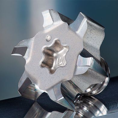 The Tungaloy Tungmeister VFLC is an exchangeable-head face milling cutter designed for non-ferrous metals like aluminium. (Source: Tungaloy)