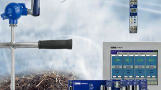 Drahtlos Temperatur kontrollieren: Das System mTRON T und Wtrans B-Funktemperaturfühler überwacht Prozesse vollautomatisch und manipulationssicher. (Bild: Jumo)