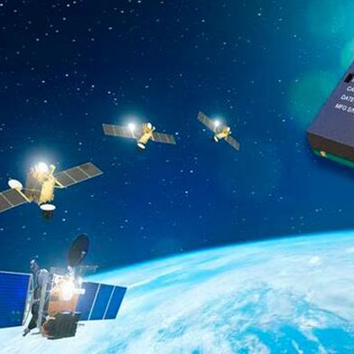 Microchip’s radiation-tolerant GaN point-of-load converter supplies up to 20 A for space-based processors, FPGAs, microcontrollers and ASICs. (Source: Microchip)