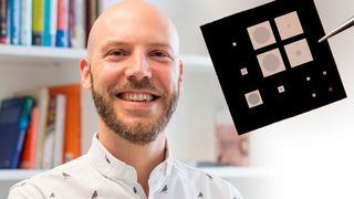 Prof. Silvan Schmid von der TU Wien will mit Nano-Sensoren Infrarotstrahlung messen. Erste Test zeigen, das Konzept funktioniert. (TU Wien)
