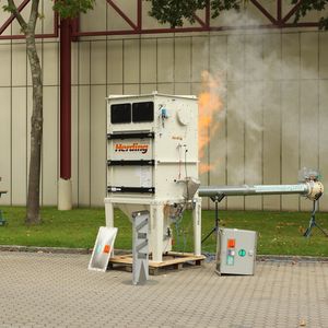 Forum "Explosionsschutz" - Live Explosion(Bild:  NuernbergMesse / Thomas Geiger)