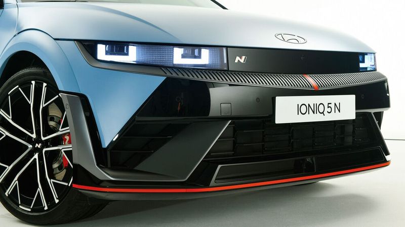 Jedes optische Element soll die Sportlichkeit, Aerodynamik oder Bremsleistung des N-Modells verbessern. (Bild: Hyundai)