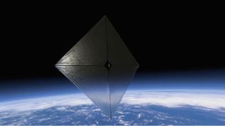 An artistic representation of a solar sail. On April 24, NASA successfully launched a rocket into space with the ACS3, which had a solar sail on board. This sail has now successfully unfurled. (Image:NASA)