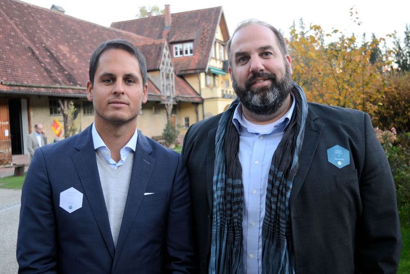 Sebastian Becker (Nfon) und Markus Rehberg (Centriccom) (Vogel IT-Medien)