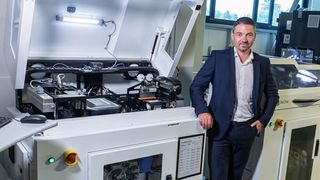 Eric Bader, Managing Director of ExOne, says the launch of Ex One's Metal 3D Printing Adoption Center is driven by increased interest by European manufacturers in metal binder jet 3D printing. (Werbefotographie Weiss/ Business Wire)