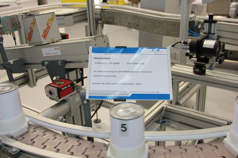 ...und Smartsensor-Demonstration. (Bild: Schäfer)