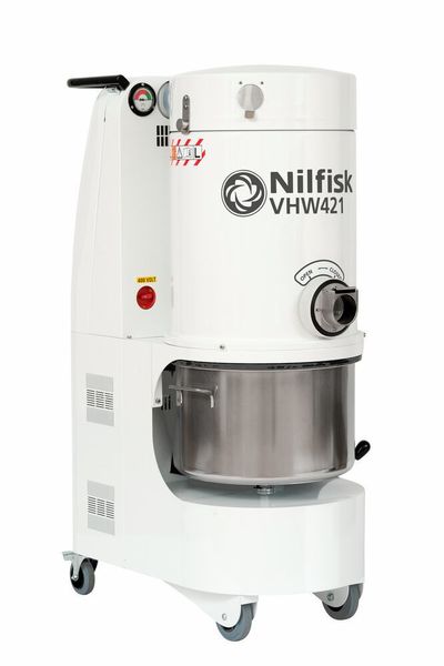 Der Industriesauger „VHW421 HC XXX 5PP“ ist für Staubklasse H zugelassen. (Nilfisk)