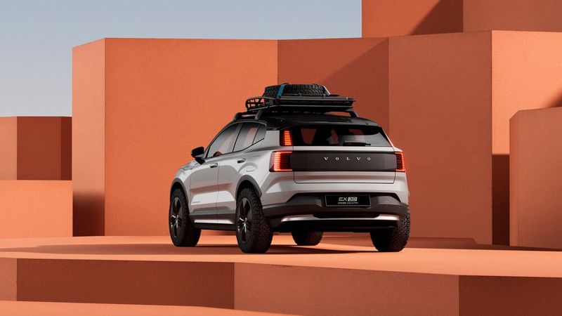 2024 will Volvo eine Cross-Country-Variante des EX30 einführen. (Bild: Volvo)
