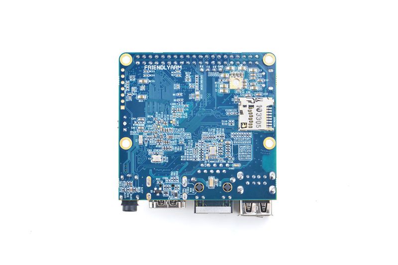 Der Friendlyelec NanoPi A64 ist der kostengünstigste 64bit SBC auf dem Markt und verfügt über die gleichen GPIO wie der RaspberryPi. (Bild: FriendlyElec)