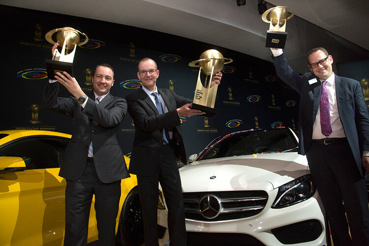 Gleich dreifach hat mercedes-Benz beim „World Car of the Year
