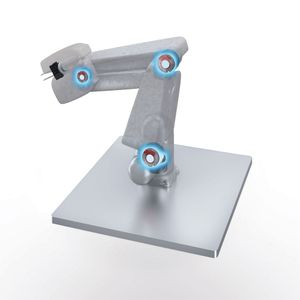 Neue Einsatzgebiete für die Serie SES/SEM 70 und 90 mit Hohlwellenausführung sieht Sick vor allem im Bereich der Torquemotoren und Rundtischapplikationen sowie dem weiten Feld der Direktantriebe in Roboterapplikationen.