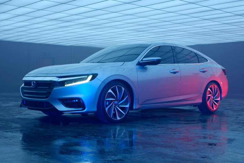 Der Honda Insight Prototype. Die dritte Generation der Kompakt-Limousine sieht weniger futuristisch aus. (Honda)