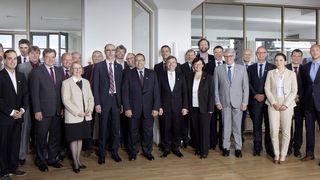 Die Gründungsmitglieder des Nationalen eGovernment-Kompetenzzentrums (Foto: NEGZ)