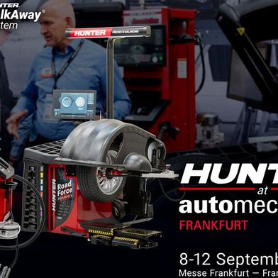 Hunter Engineering ist als Aussteller auf der Automechanika 2026 vertreten und zeigt sein Produktsortiment aus dem Bereich Radservice.  (Bild: Hunter Engineering)