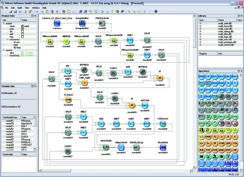 Die Programmierung erfolgt grafisch anhand eines Datenflußmodells (Archiv: Vogel Business Media)